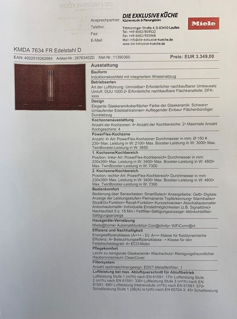 Miele KDMA 7634 FR